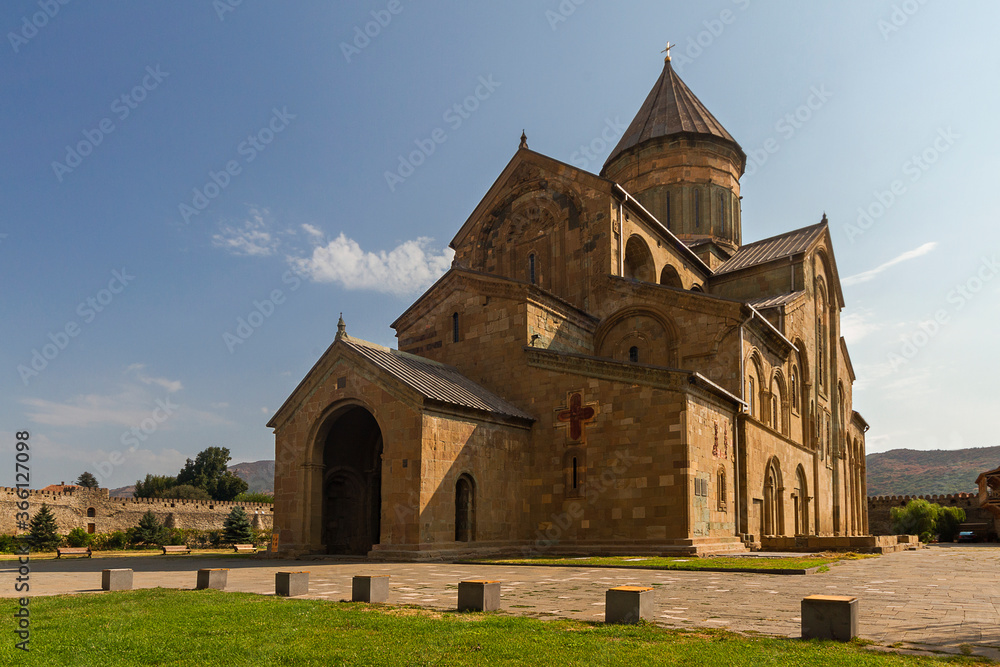 Svetiskhoveli Cathedral in Mtskheta, ancient capital of Georgia