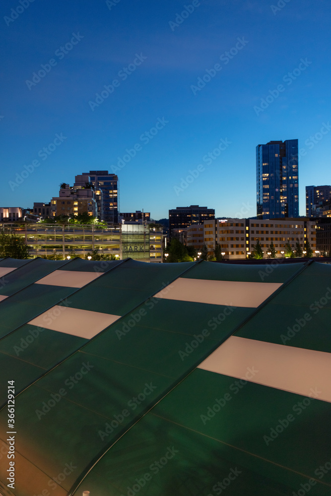 Obraz premium Cityscape in Portland, Oregon