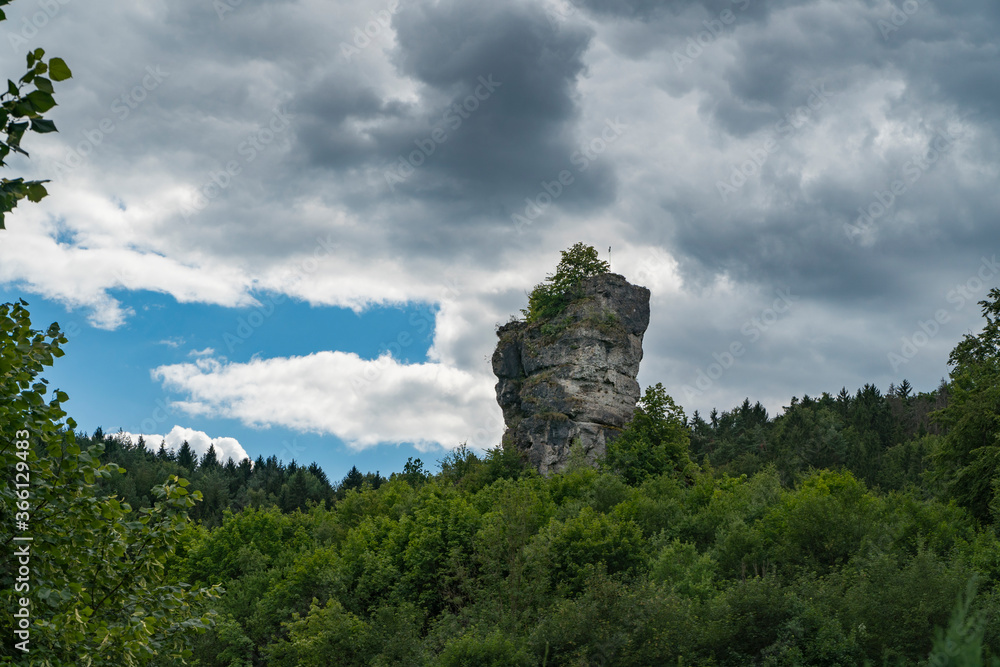 Rock formation of Franconian Switzerland