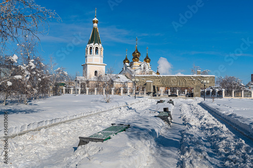 Orthodox Cathedral of the Transfiguration of Jesus Christ, Yakutsk, Sakha Republic (Yakutia) photo