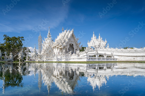 Wat Rong Khun (White Temple), Chiang Rai, Northern Thailand photo