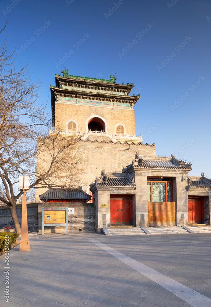 Bell Tower, Dongcheng, Beijing, China Bell Tower, Dongcheng, Beijing, China