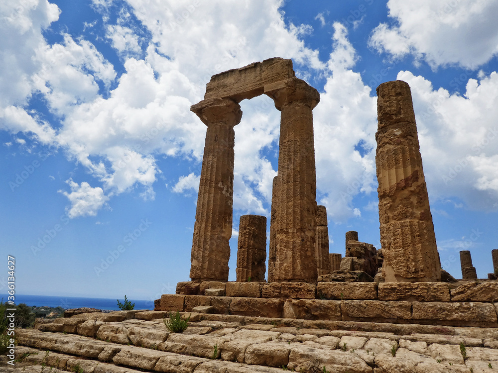Valley of the Temples in Agrigento Italy