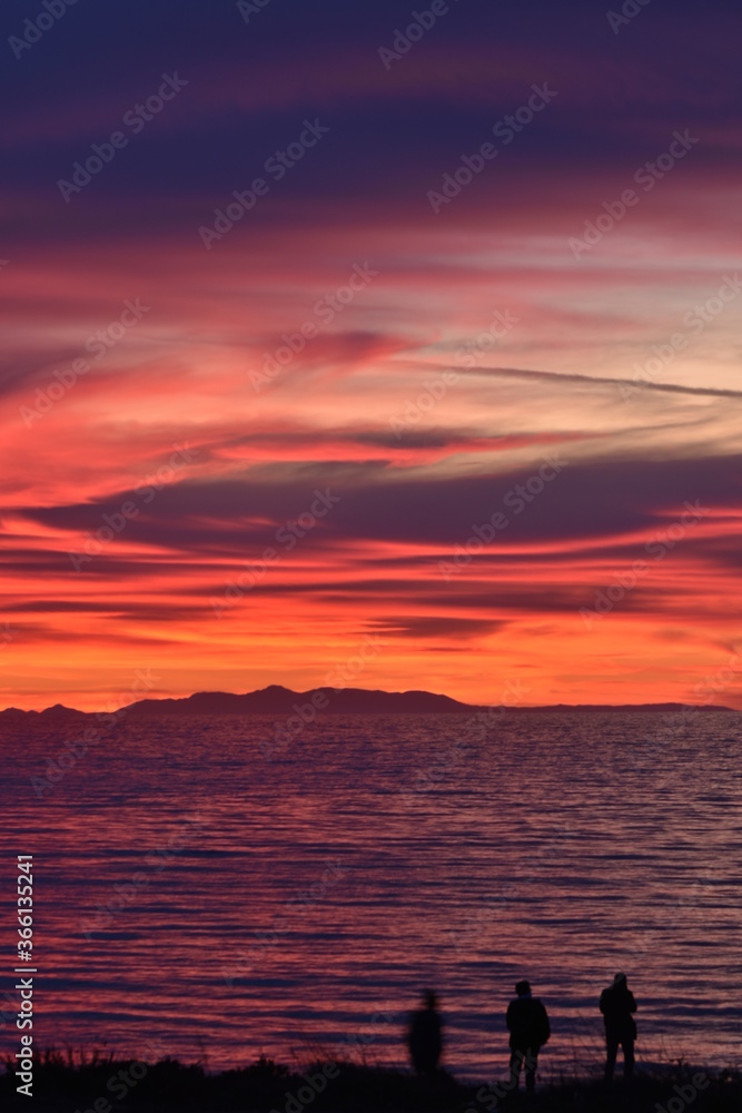 Salento - Magnifico tramonto a Porto Cesareo