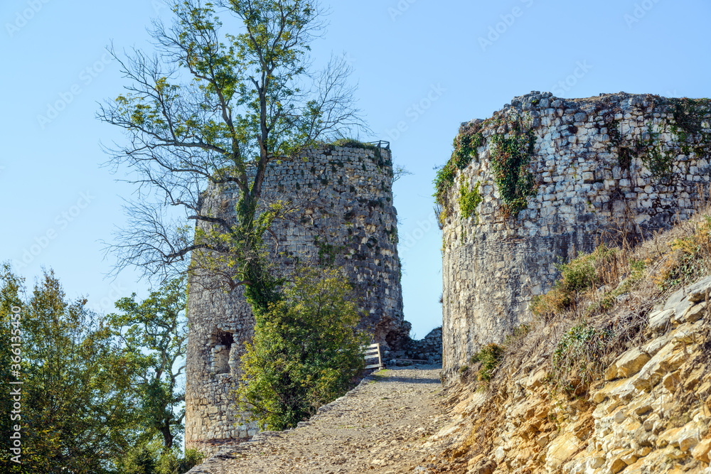 Ruin of Anacopia fortress, New Athos, Gudauta raion, Abkhazia