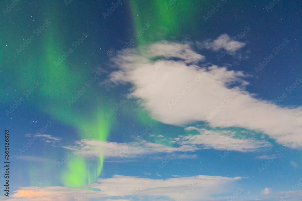 Northern lights, Myvatn, North Iceland, Iceland, Europe