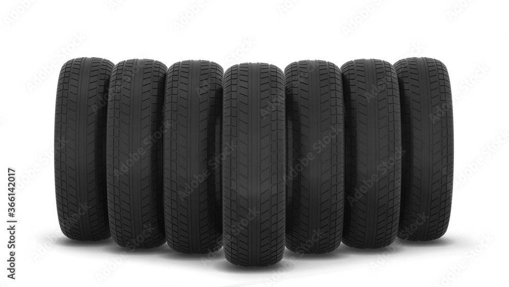 Rubber car tire Rubber car tire