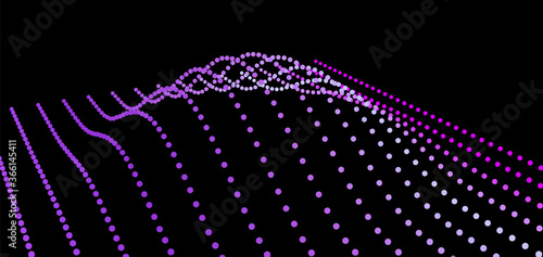 Black hole anomaly distorting space. Particle flux denoting smoothness of function. The synthesis of new energy.