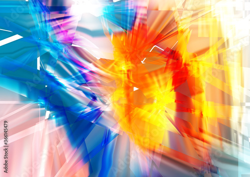 Abstract colorful background paint color spot area