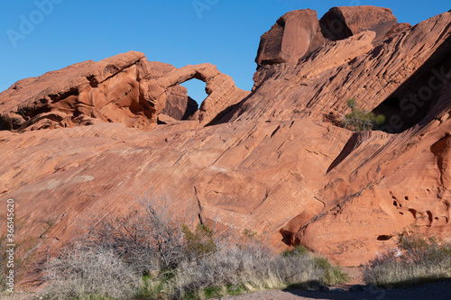 Arch Rock in the Valley of Fire