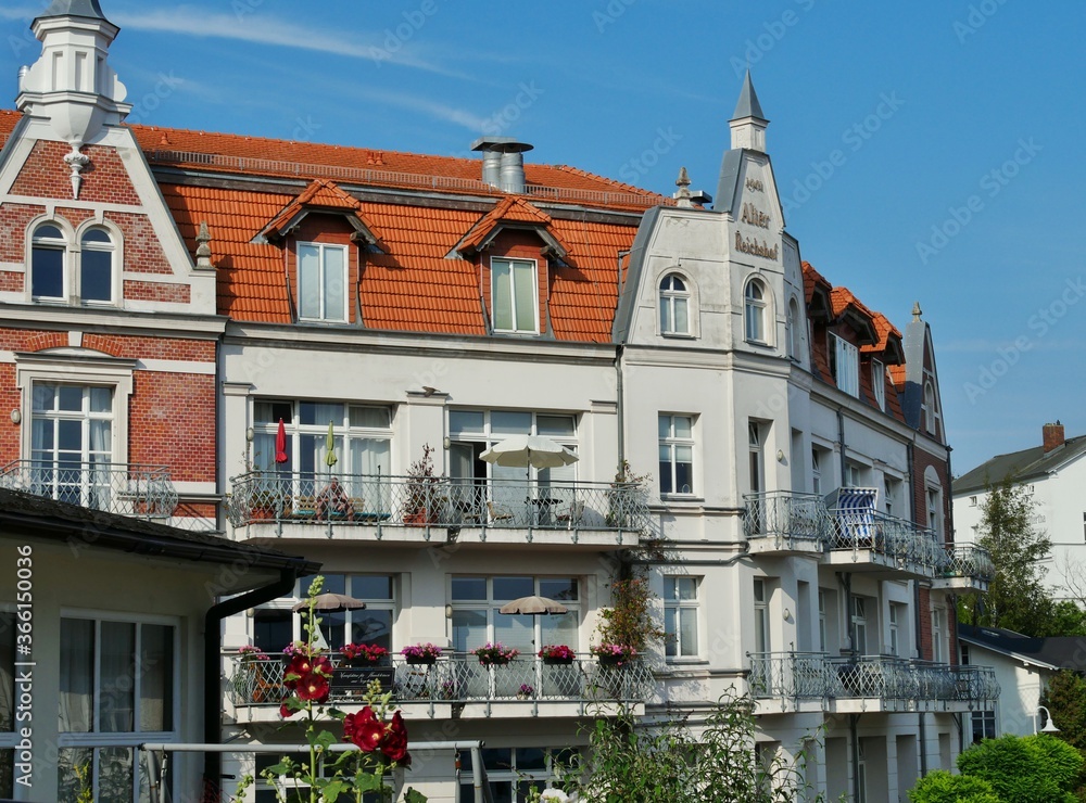 Obraz premium Haus in Sassnitz