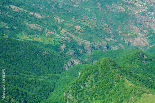 mountain view from the top of the mountain