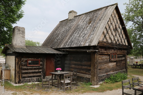 Old historic village on Gotland, Sweden