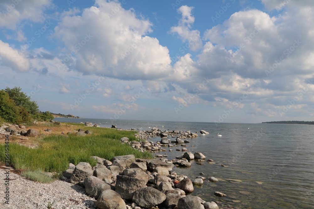 Beach of Fårö, Gotland Sweden