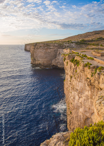 Panoramic view of the Maltese landscape 