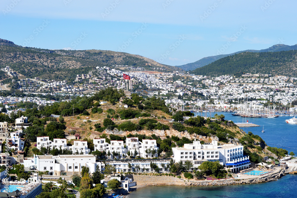 view of the city of Bodrum