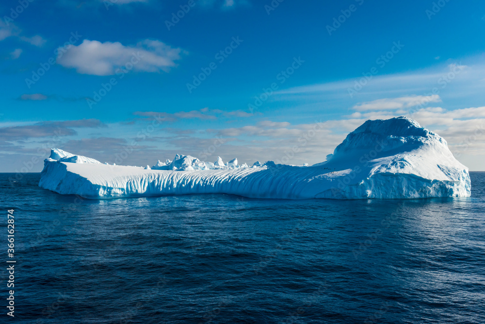 Iceberg floating in South Orkney Islands archipelago Iceberg floating in South Orkney Islands archipelago