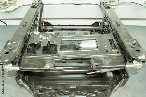 Frame front seat of a car
