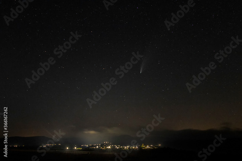 Cometa Neowise (San Martín de Losa -- Burgos)