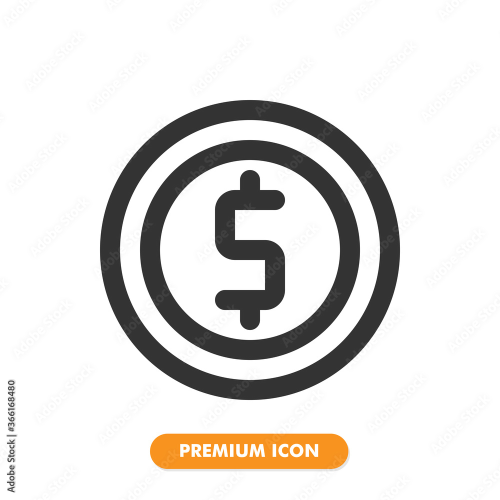 coin icon isolated on white background. for your web site design, logo, app, UI. Vector graphics illustration and editable stroke. EPS 10. coin icon isolated on white background. for your web site design, logo, app, UI. Vector graphics illustration and editable stroke. EPS 10.