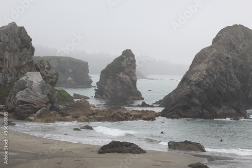 rocks on the coast