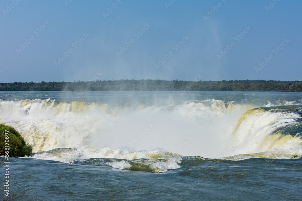 Iguazú Falls, Argentine side. The devils throat.