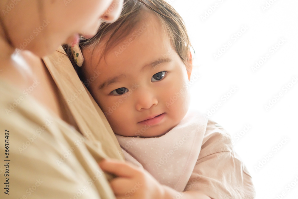 赤ちゃんとお母さん 赤ちゃんとお母さん
