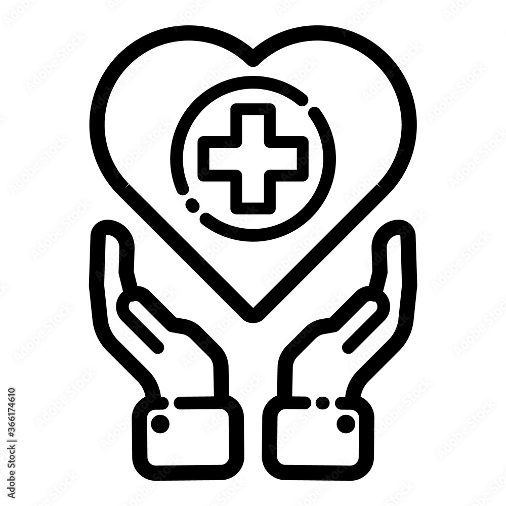 Healthcare Flat Icon Isolated On White Background Healthcare Flat Icon Isolated On White Background