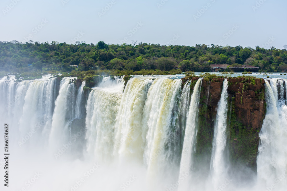 Iguazú Falls, Argentine side. The devils throat. Iguazú Falls, Argentine side. The devils throat.