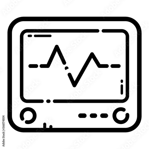 Resuscitation  Flat Icon Isolated On White Background