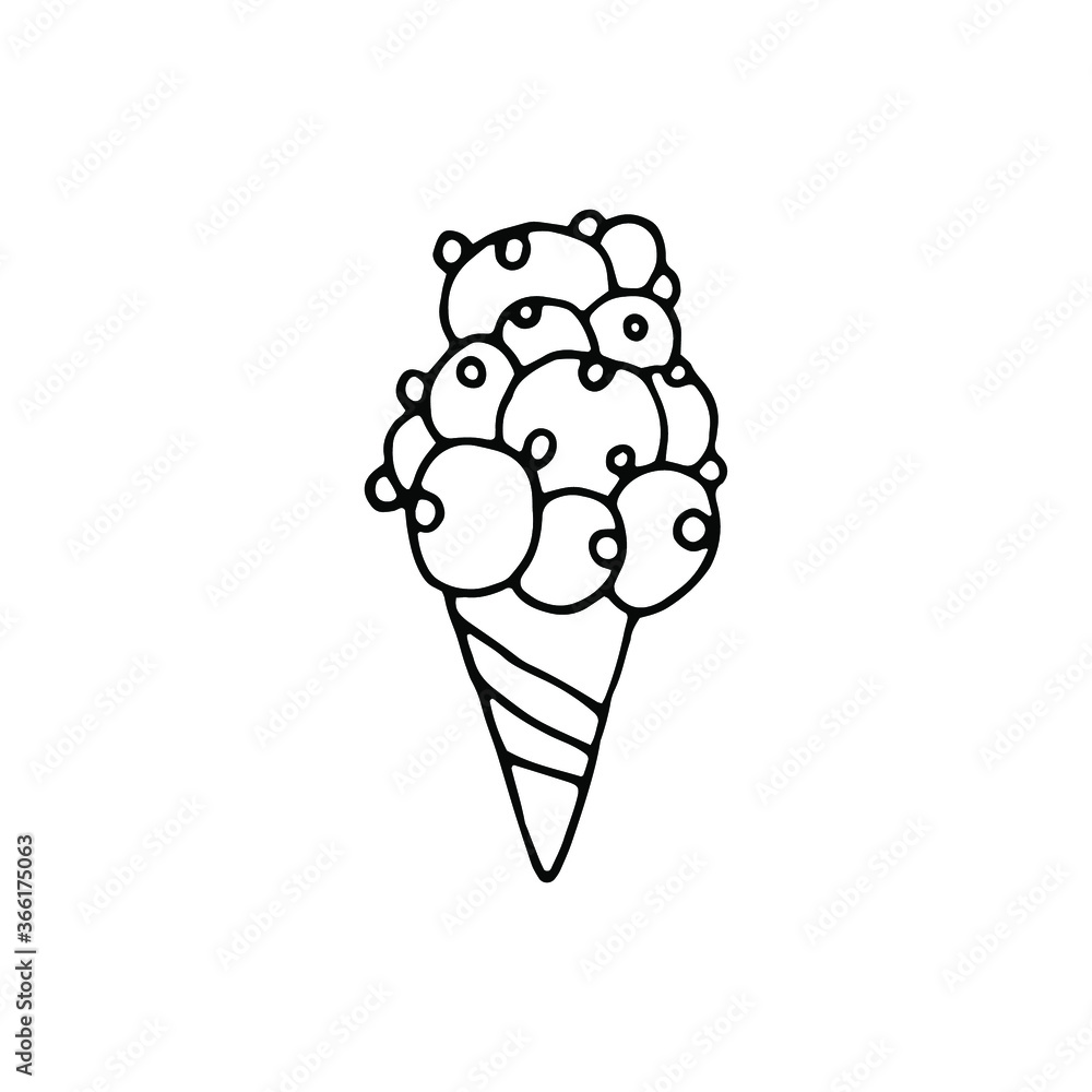 hand drawn one ice cream isolated.Ice Cream Cone Drawing. hand drawn one ice cream isolated black and white. Ice cream logo , icon web , sign banner. hand drawn one ice cream isolated.Ice Cream Cone Drawing. hand drawn one ice cream isolated black and white. Ice cream logo , icon web , sign banner.