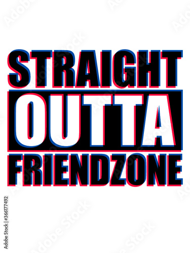 3D Effekt Friendzone Straight Kumpel Buddy Lustig
