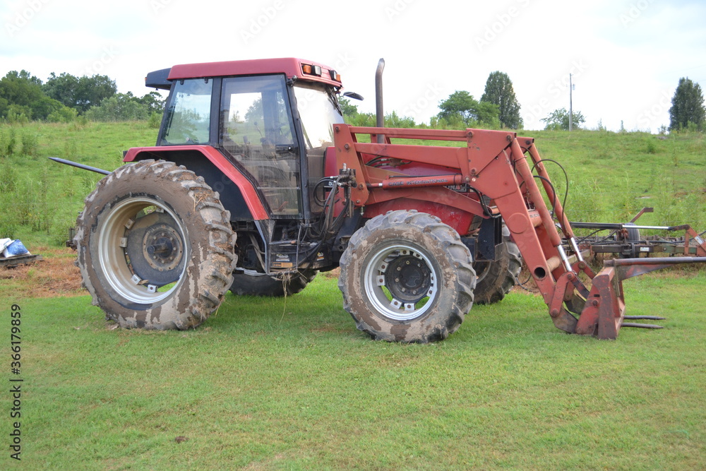 Fototapeta premium old tractor