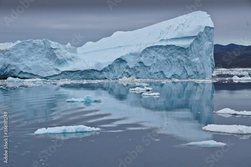Iceberg in Disko Bay, Ilulissat, Greenland © Michele Burgess