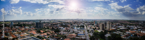 Fototapeta Naklejka Na Ścianę i Meble -  Cidade de Sumaré Panorâmica