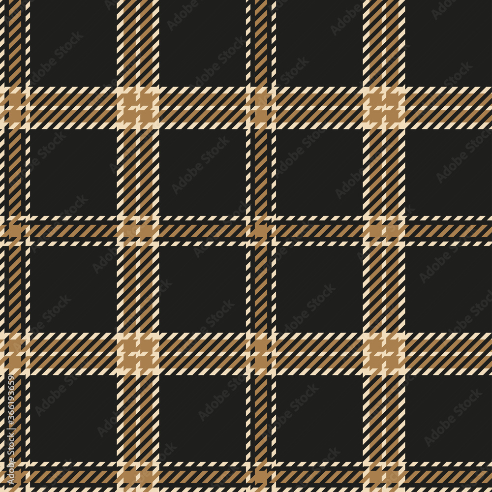 Retro Black, White and Brown tartan plaid Scottish seamless pattern.Texture from plaid, tablecloths, clothes, shirts, dresses, paper, bedding, blankets and other textile products Retro Black, White and Brown tartan plaid Scottish seamless pattern.Texture from plaid, tablecloths, clothes, shirts, dresses, paper, bedding, blankets and other textile products