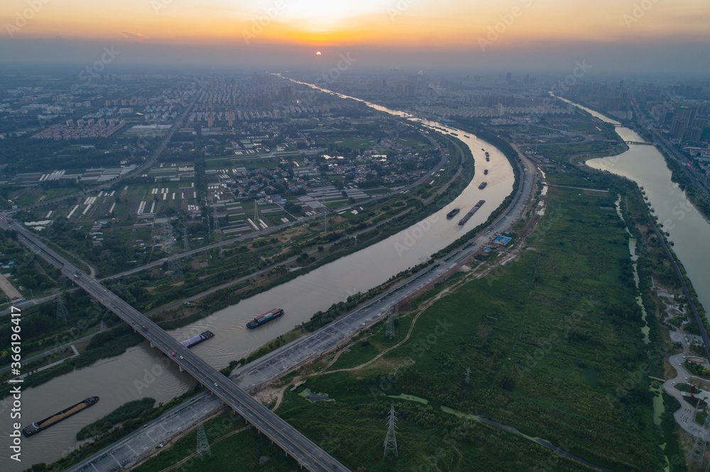Beijing Hangzhou Grand Canal, Jiangsu Province, China