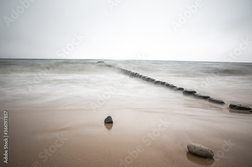 Wallpaper Mural Strand Meer Holz Wellen Torontodigital.ca