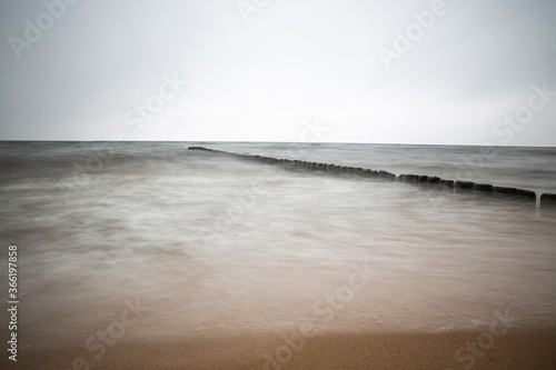 Wallpaper Mural Strand Meer Holz Wellen Torontodigital.ca