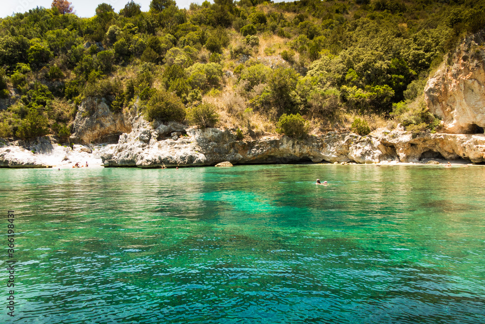 Obraz premium mare e spiaggia del Cilento in Italia