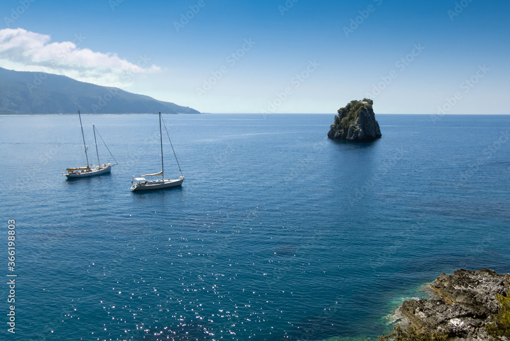 Fototapeta premium mare e spiaggia del Cilento in Italia