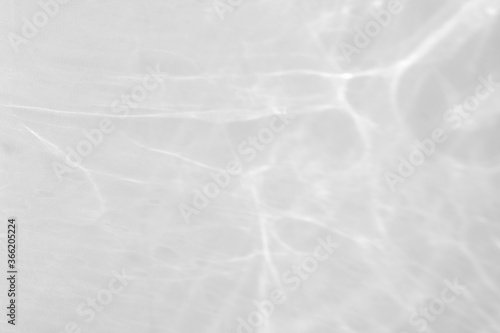 Water texture overlay effect for photo and mockups. Organic drop diagonal shadow and light caustic effect on a white wall. Shadows for natural light effects