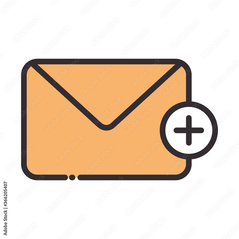social media email message digital internet network communicate technology line and fill design icon social media email message digital internet network communicate technology line and fill design icon