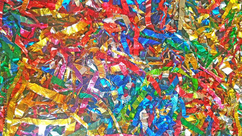 colorful festive gold sequins tinsel colorful festive gold sequins tinsel