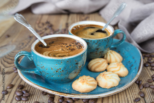 Coffee and biscuits