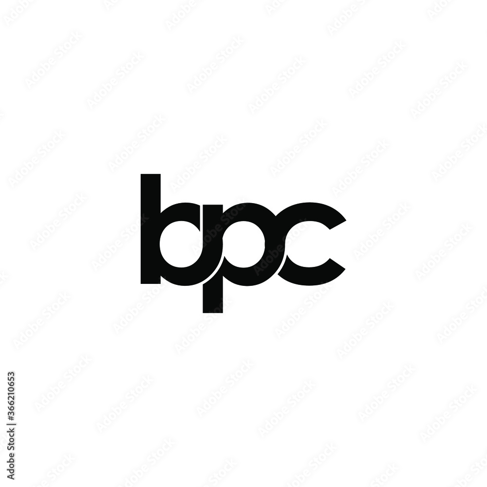 bpc letter original monogram logo design bpc letter original monogram logo design