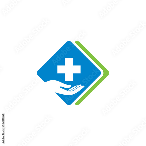 medical care logo , healthy care logo