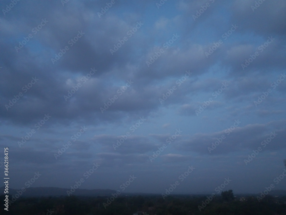 Beautiful cloud in the sky 