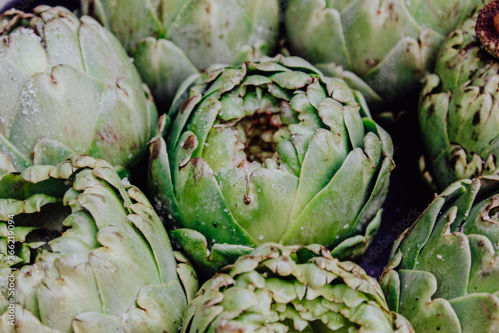 Obraz premium Artichokes | Alcachofa al horno