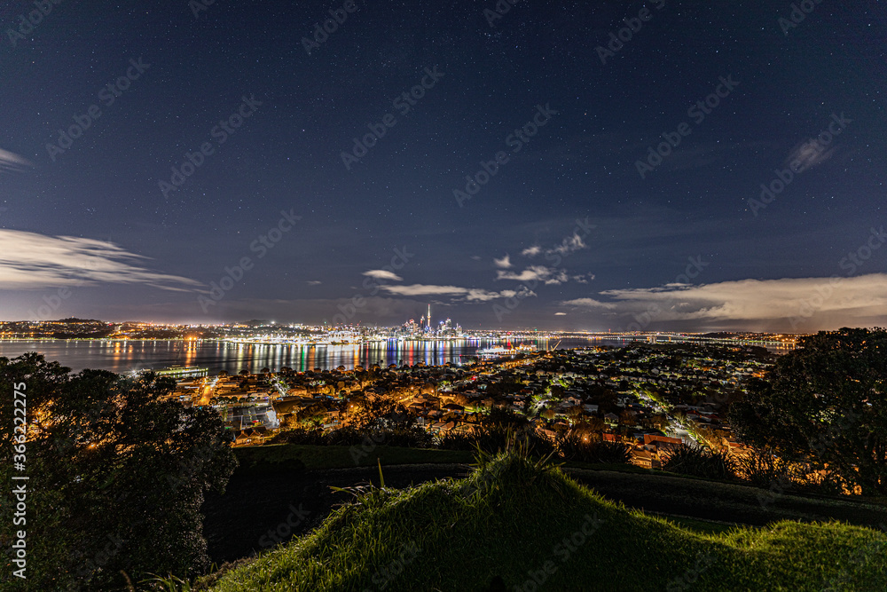 Winter Midnight Auckland City